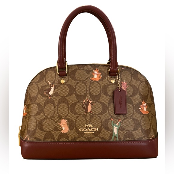 Coach Handbags - Coach Mini Sierra Satchel with Party Animals Print — 2019